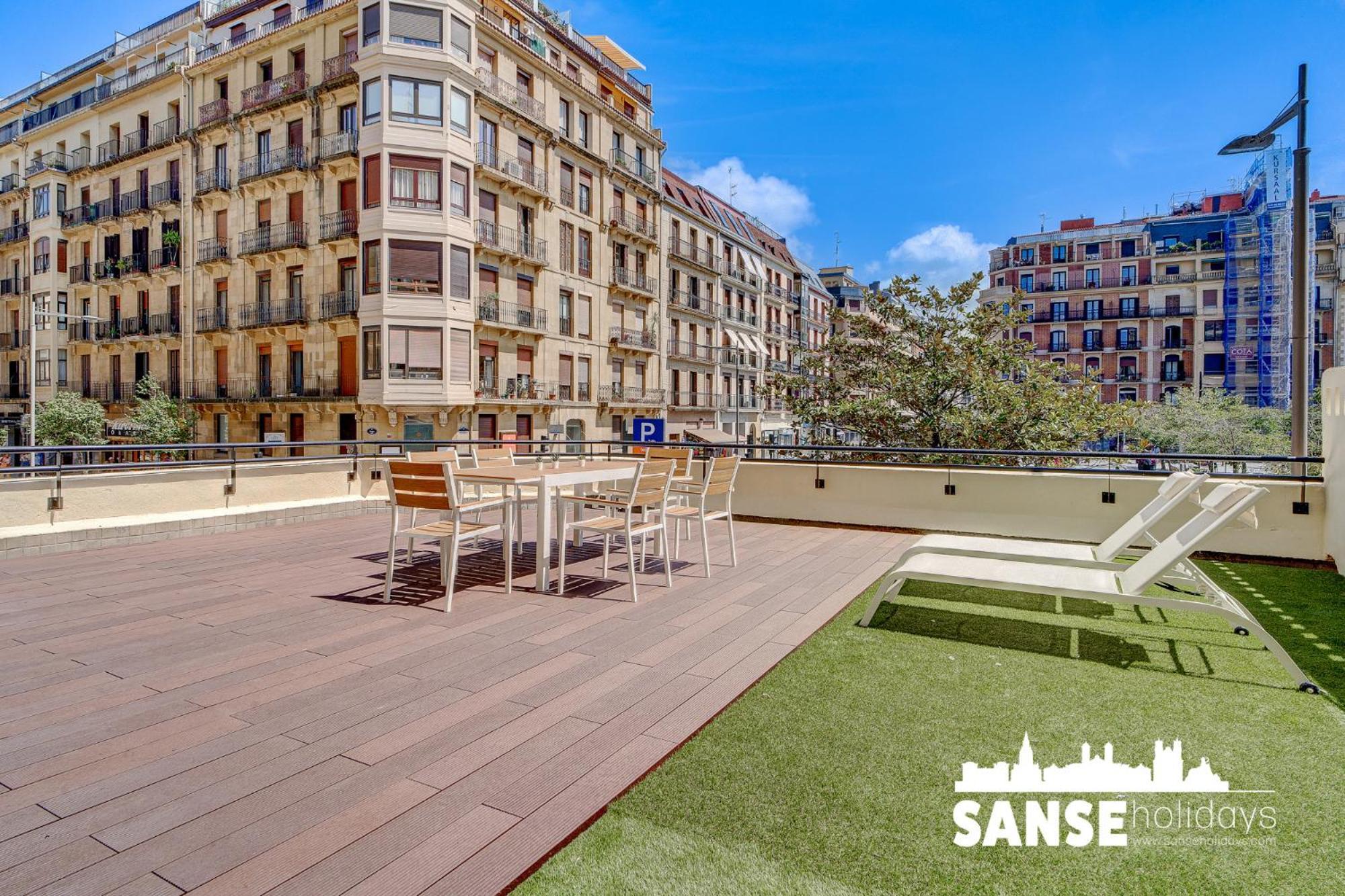 Apartamentos Gran Via By Sanse Holidays San Sebastián Zewnętrze zdjęcie